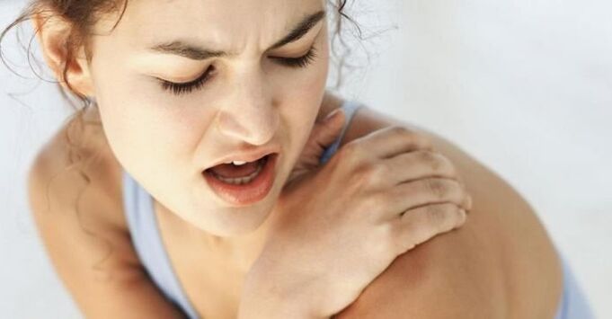 pijn met cervicale osteochondrose