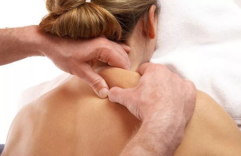 massage voor osteochondrose van de cervicale wervelkolom